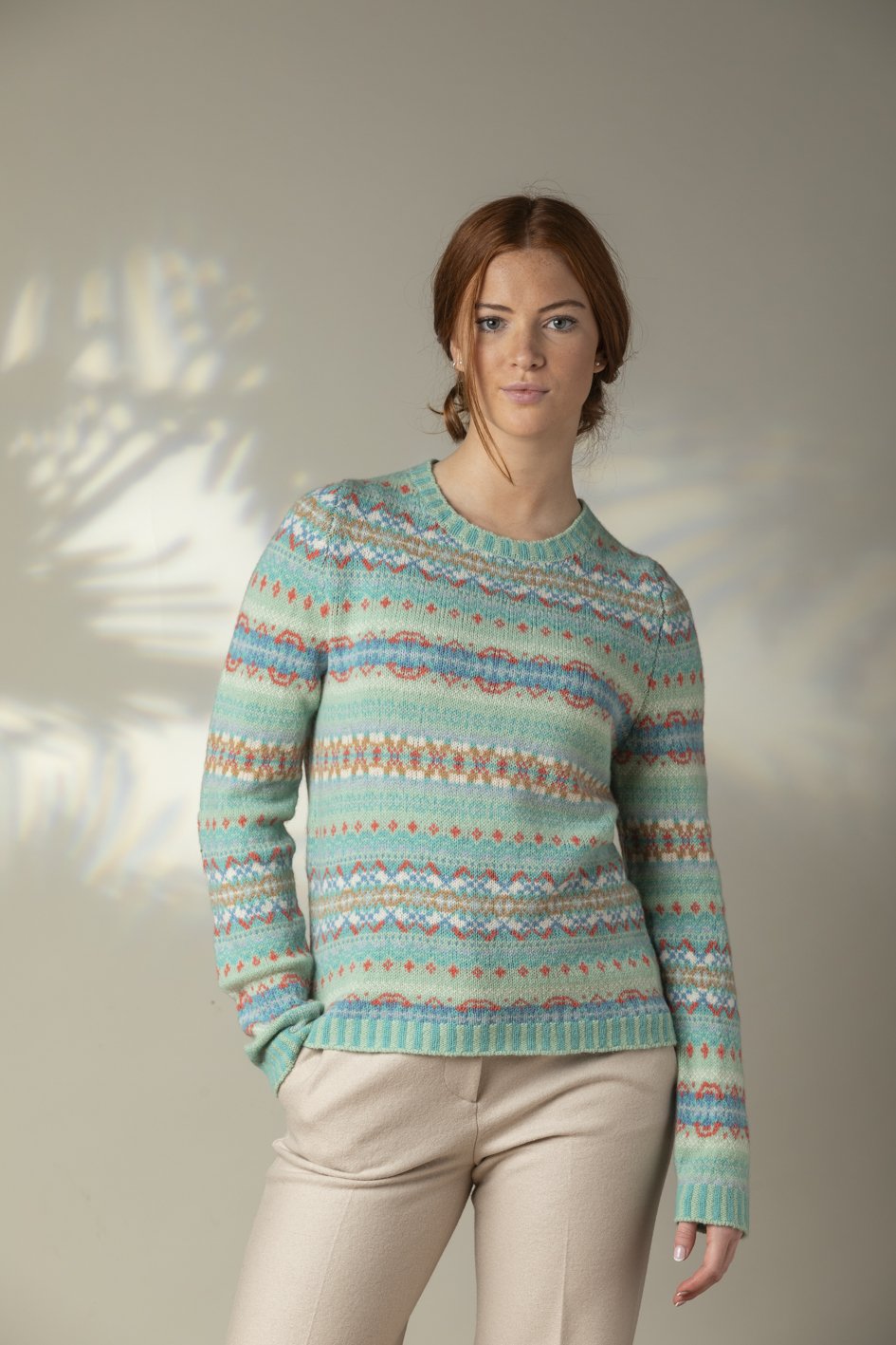 ERIBÉ Kinross Sweater in Opal