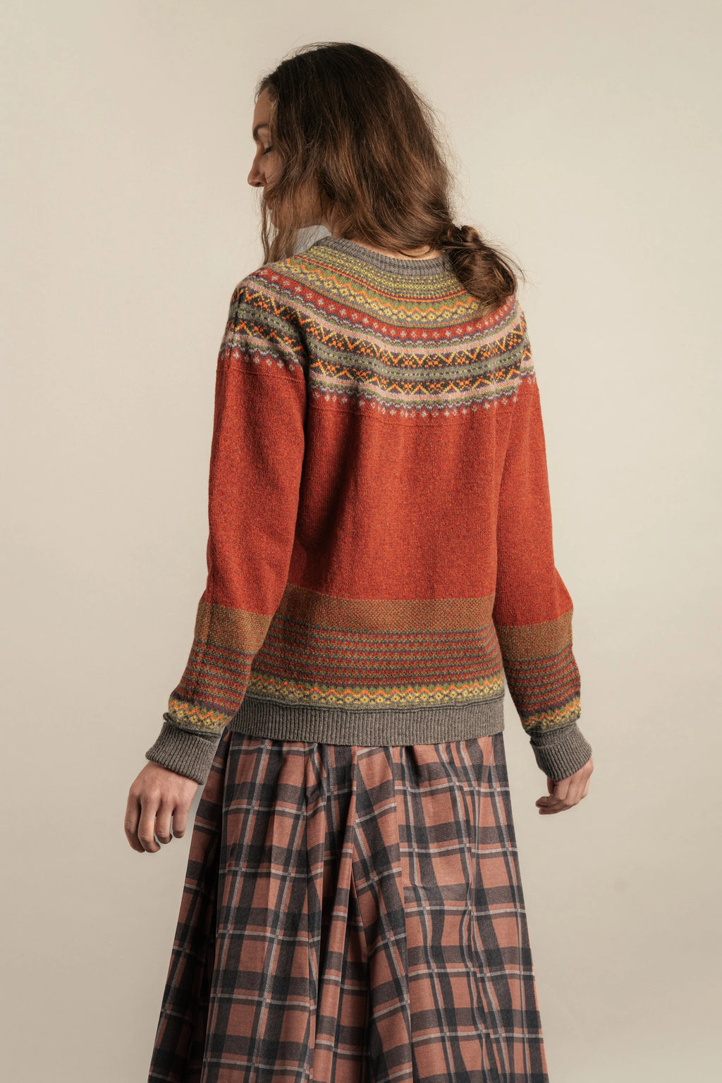 ERIBÉ Alpine Sweater in Copperleaf