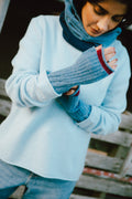 ERIBÉ Bowden Merino Wool Open Mitt