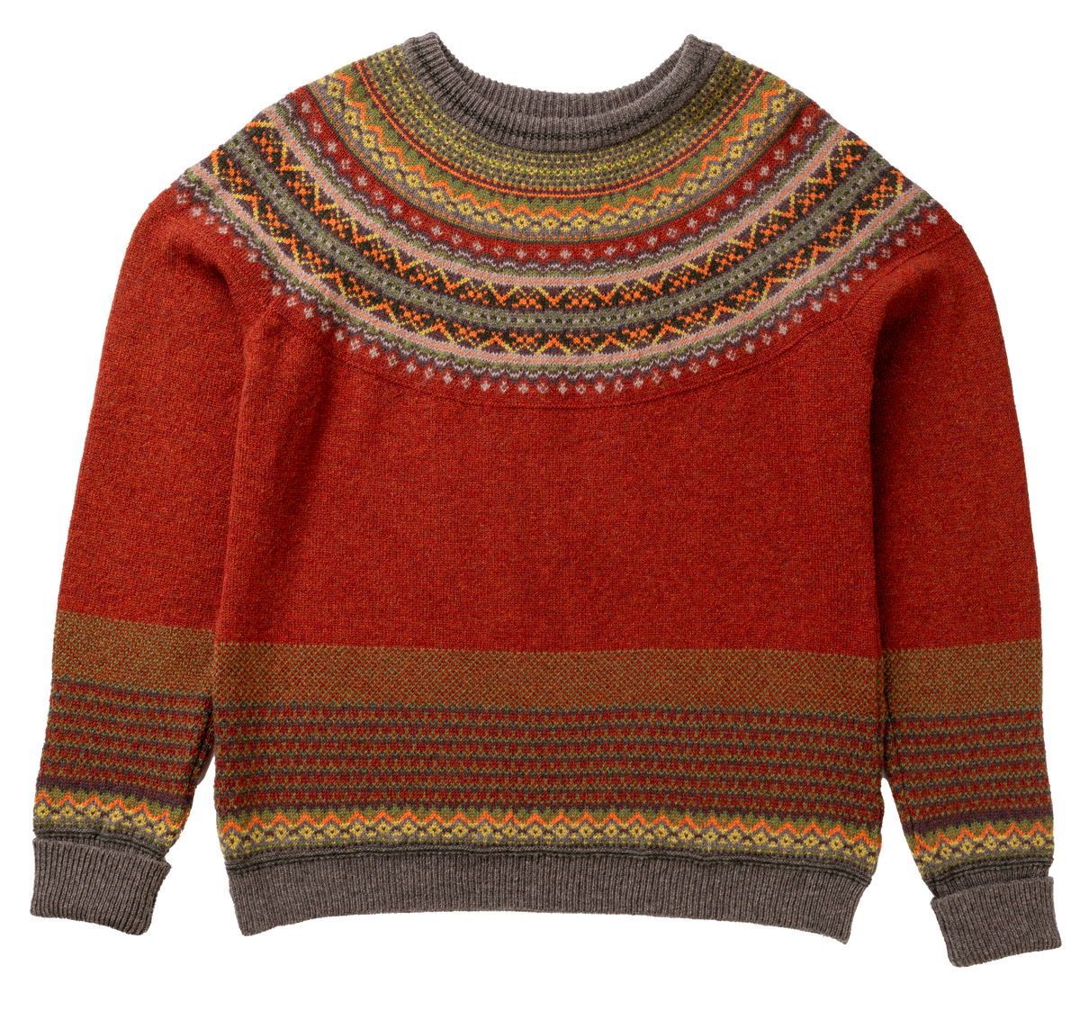 ERIBÉ Alpine Sweater in Copperleaf