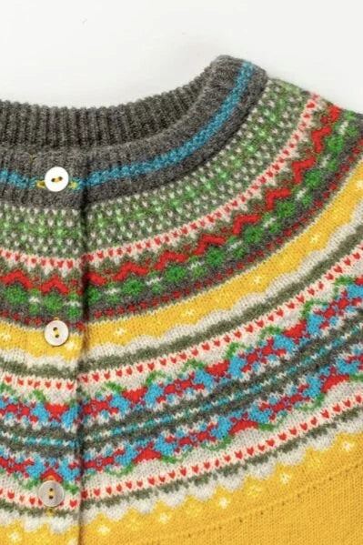 ERIBÉ Alpine Cardigan in Piccalilli