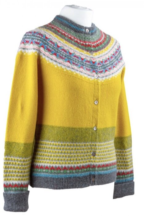 ERIBÉ Alpine Cardigan in Piccalilli