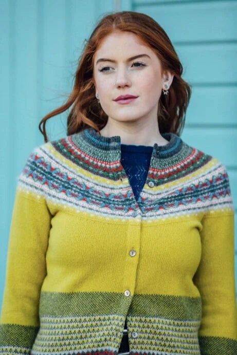 ERIBÉ Alpine Cardigan in Piccalilli
