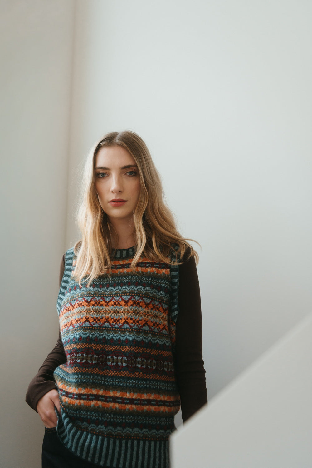 ERIBÉ Kinross Crew Neck Vest