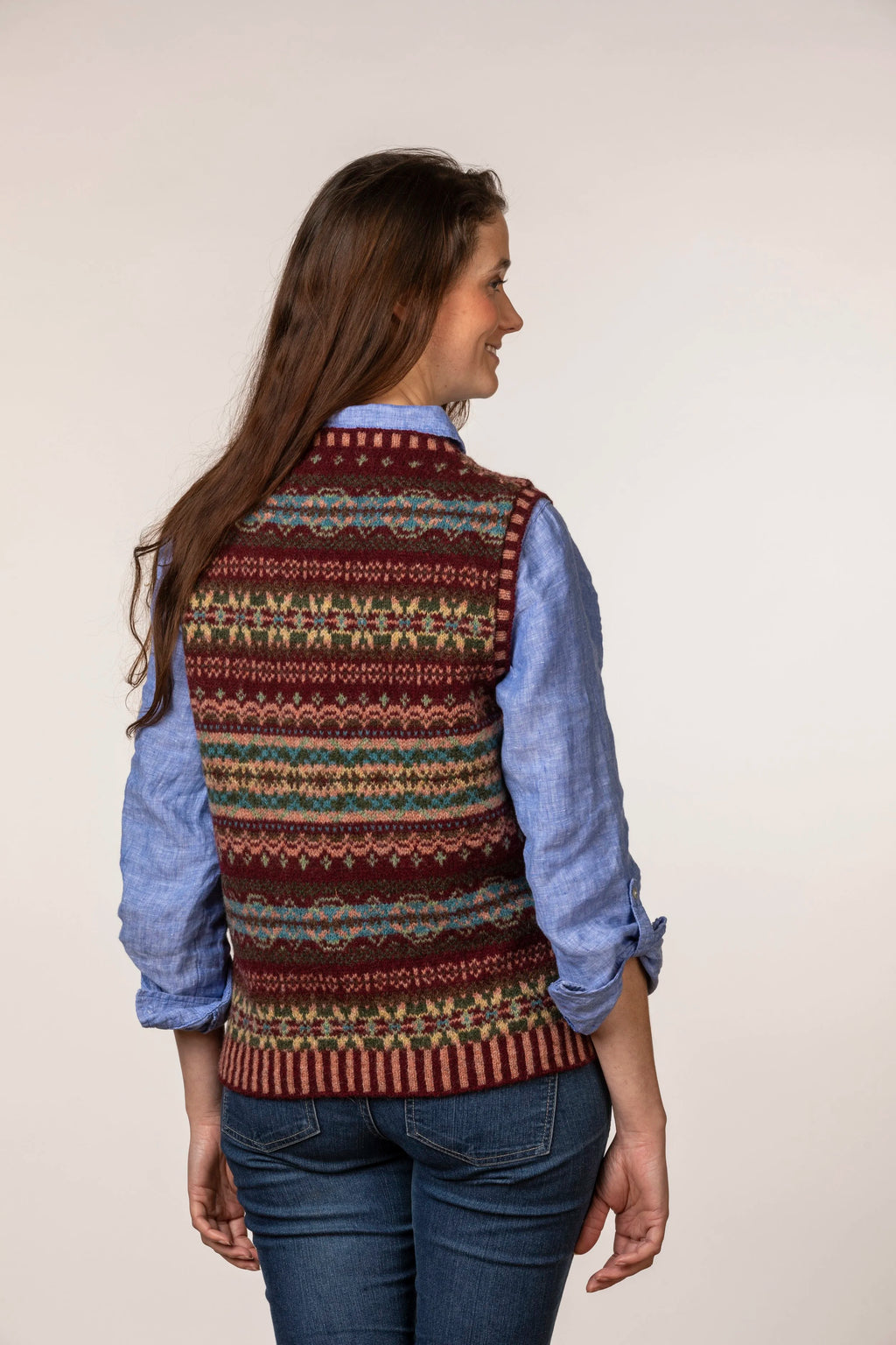 ERIBÉ Westray Vest in Aphrodite