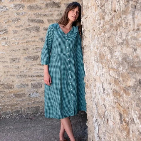 BIBICO Jane Checked Dress