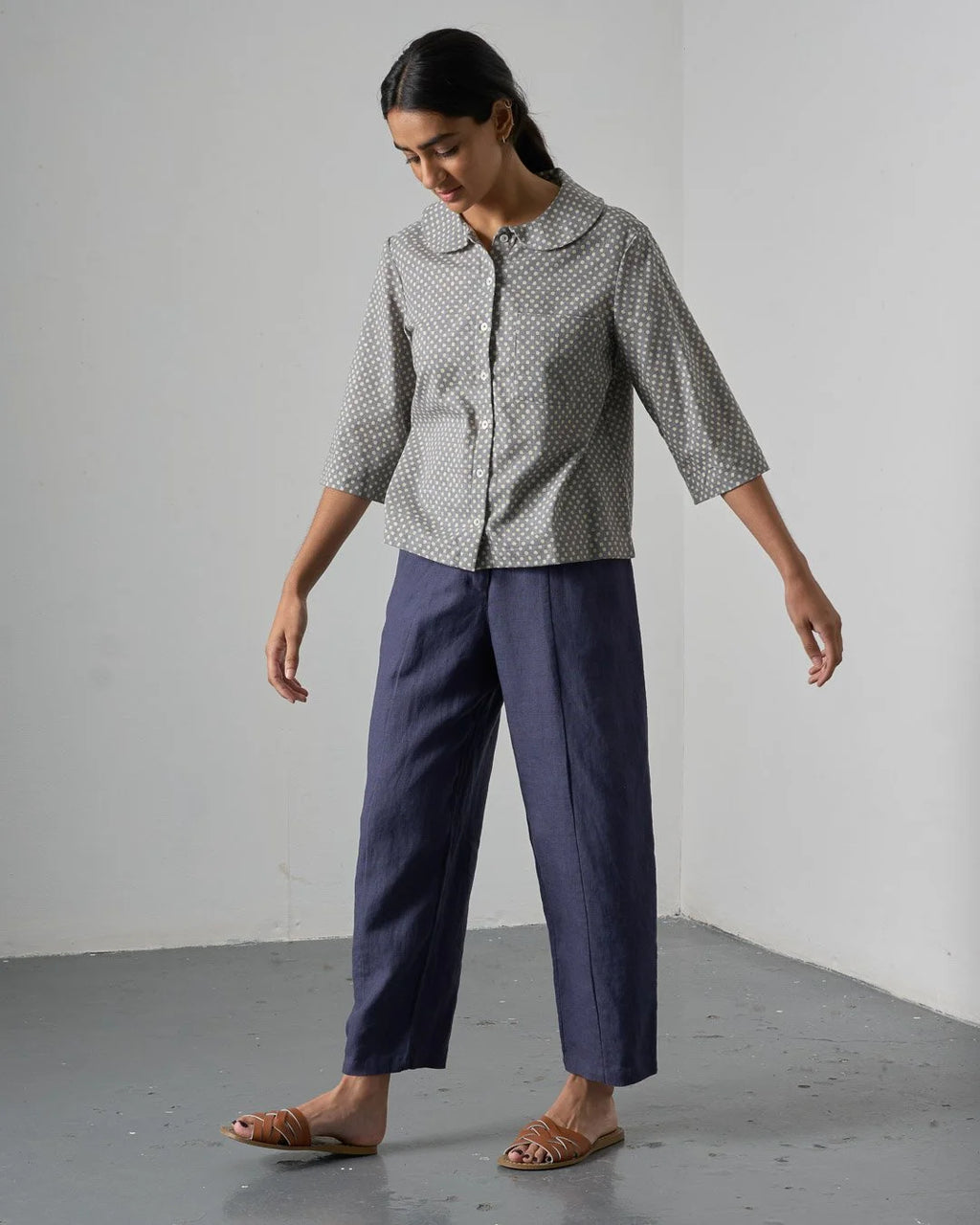 BIBICO Lorren Trousers in Navy
