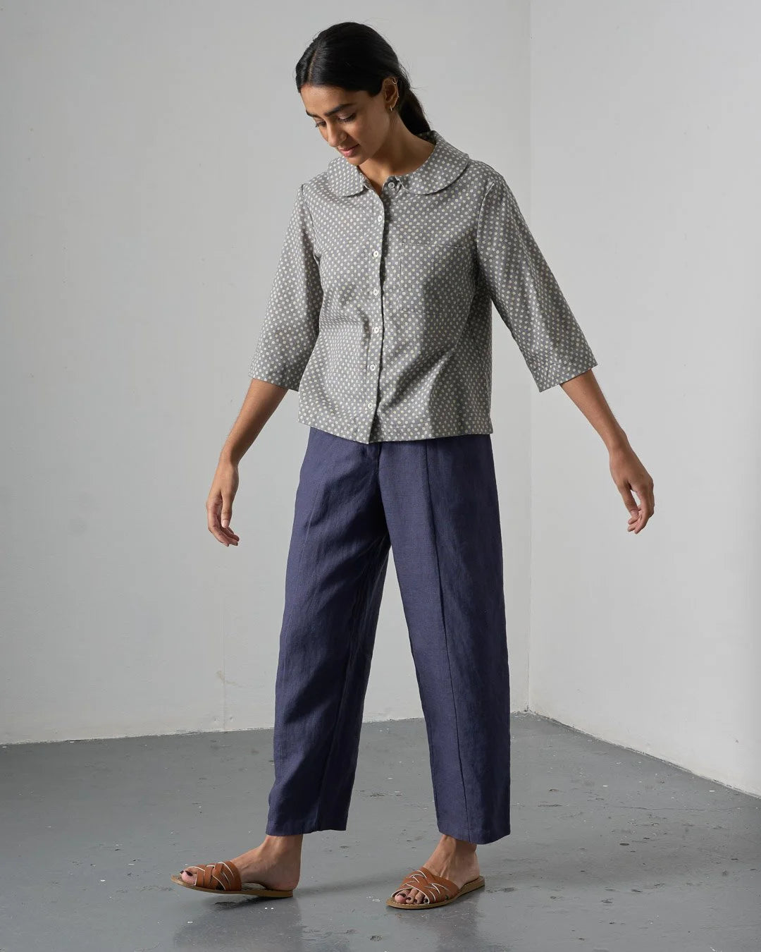 BIBICO Lorren Trousers in Navy